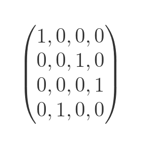 Permutation matrix