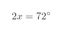 Angle at the centre of a circle question 2