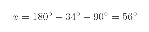 Angle in a semicircle answer 1