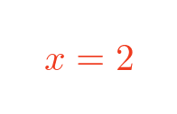 Straight line graph formula