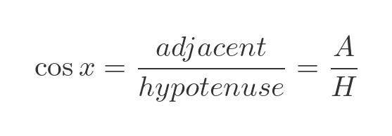 Cosine definitions