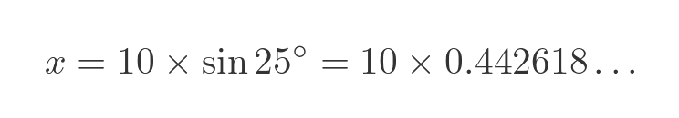 Sine example 1