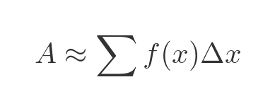Area under curve