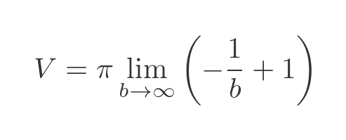 Volume of revolution
