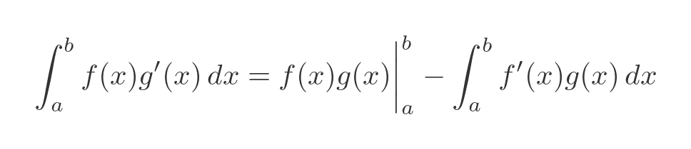 Integration by parts