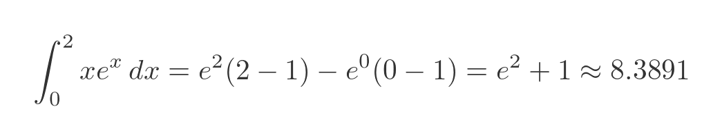 Integration by parts example 3