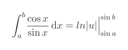 Cotangent integral