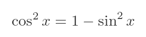 Odd power of cosine