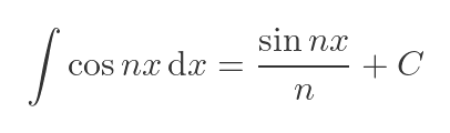 Even power of cosine