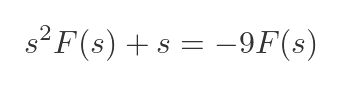 First order differential equation