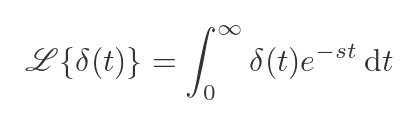 Dirac delta function