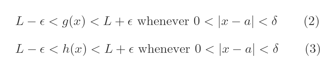 Squeeze theorem proof
