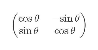 Matrix rotation