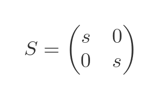 Matrix scale