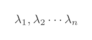 Diagonalisation using the eigenvectors and eigenvalues