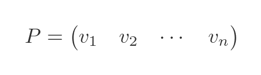 Diagonalisation using the eigenvectors and eigenvalues