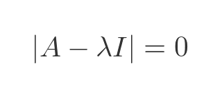 Diagonalisation using the eigenvectors and eigenvalues