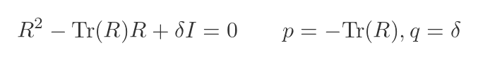 Cayley-Hamilton theorem