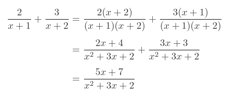 Simple partial fraction