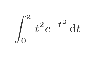 Example integral