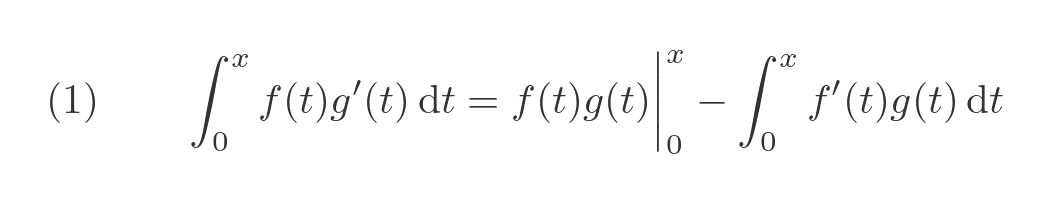 Example integral