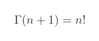 gamma function